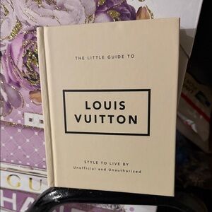 Louis Vuitton Cream Style Guide Book